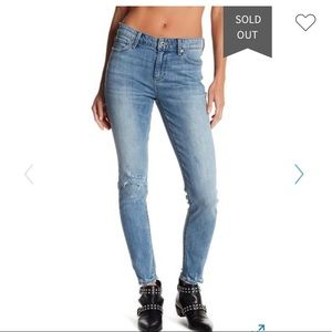 Lucky Brand Ava Mid Rise Skinny Jeans